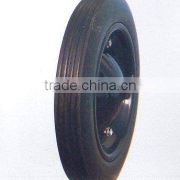 solid rubber wheel