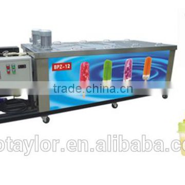 Stainless steel 36000pcs/day industrial popsicle making machine(BPZ-12)