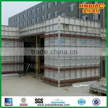 Repeated use 300 times aluminum formwork system for construction