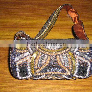 Embroidered Designer Beaded Jari Ladies Handbag Fashion Handbags