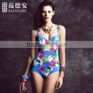 Balneaire One Set Free Shipping Digital Print Sexy Women's Swimming Suit