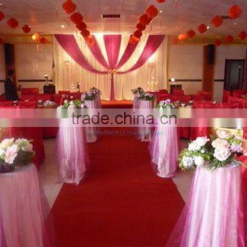 20*275cm In Stock Wedding Organza Cheap Wedding Chair Cover Sashes Sash Party Banquet Decoration Bow Colours photo-5