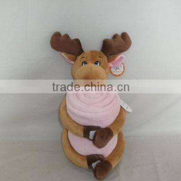 Baby soft toy blanket