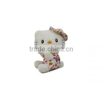 Plush animal cat toys