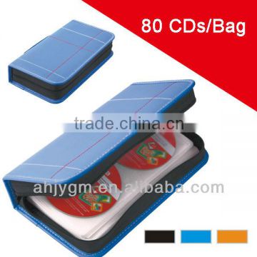 Good Quality Different Colors PVC 80 CD Bag