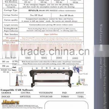 China Shenzhen CAD/CAM Garment Apparel Inkjet Plotter/graph Plotter photo-3