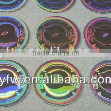 custom hologram energy bracelet label