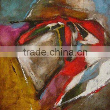 Handmade abstract oil painting