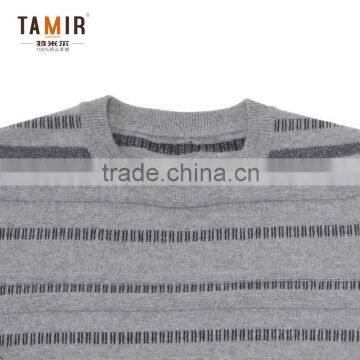 Men Knitting Pattern Cashmere Sweater, Fashion Winter Jacquard Sweater photo-3