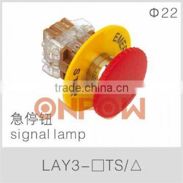 LAY3 emergency push button(emergency switch,emergency stop button)