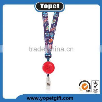 Wholesale Lanyards Retractable id Badge Holder / Badge Lanyard With Custom Logo photo-2