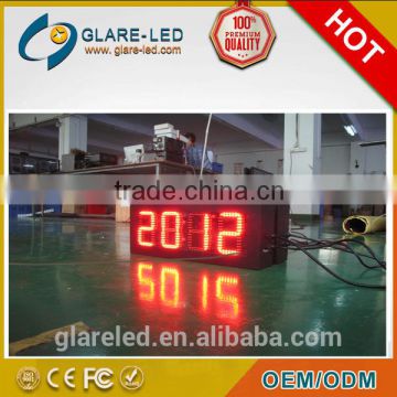 Alibaba remote control muti-functional digital wall clock led display