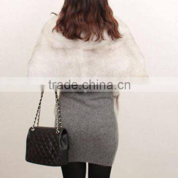 High Quality Fashion Style Mink Fur Cape From China photo-5