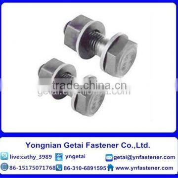 Zinc Plated Hex Bolts With Nut And Washer photo-2