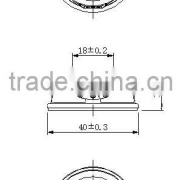 Full Range 4ohm 2w 40mm Speaker With Free Sample photo-2
