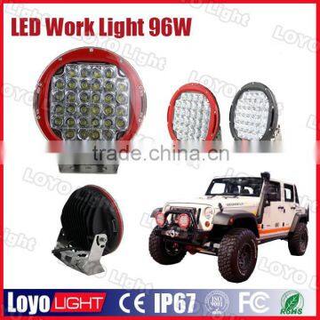Low Price 9" 96W Led Offroad Led Work Light Led Spotlight Car 12v for ATV,UTV,TRUCK ,4x4 off Road