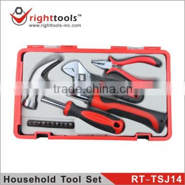 RIGHT TOOLS NEW SET RT-JTSJ14 14 PCS HOUSEHOLD TOOL SET