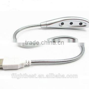 Concessional Rate Notebook Desk USB LED Light,3 LED Lamp,USB 3 LED Ligting To CALGARY