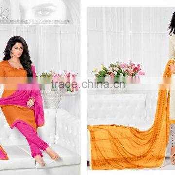 Indian Designer Salwar Kameez Cotton Printed Suitable For Summer Fully Cotton Salwar photo-2