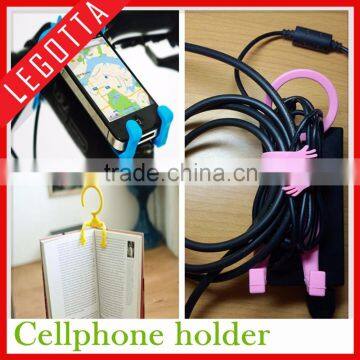 Promotion Cheap Silicone Foldable Cell Phone Charger Holder photo-6