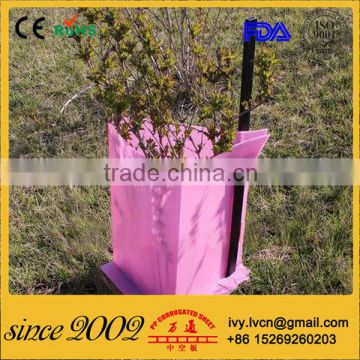 Eco-friendly UV protected Corrugated Plastic Tree Guards