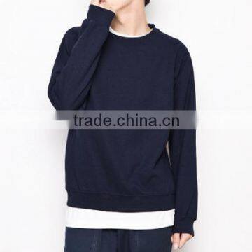 French Terry Hoodies Plain100 Cotton Sweatshirts Wholesale Fleece Sweatshirts for Men Plain Sweatshirts Without Hood Mens Hoodie