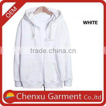 custom hoodies heavy cotton plain white thick heavy fleece pullover hoodie men's blank zip up hoodies wholesale