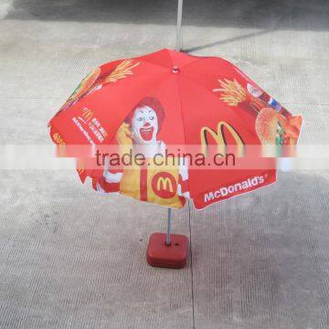 2016 Outdoor Rain Umbrella Parts With Full Colour Printing photo-4