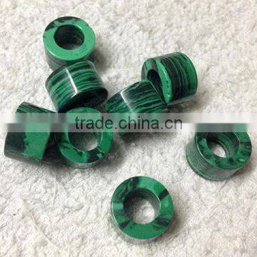 Body piercing jewelry,malachite stone tunnel ear plugs