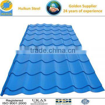 PPGI color corrugated steel roofing