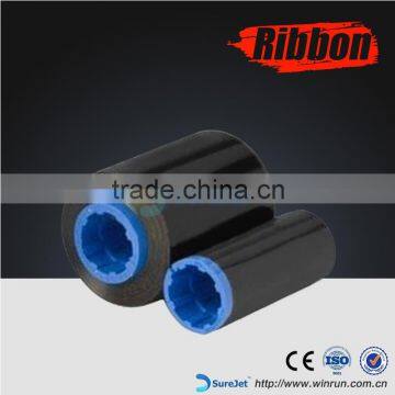 800015-101 for Zebra Black Monochrome Compatible Ribbon - 1000 prints/roll