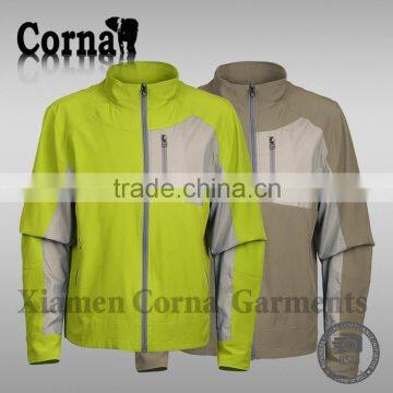 New design custom outdoor sportswear womens jackets winter 2014