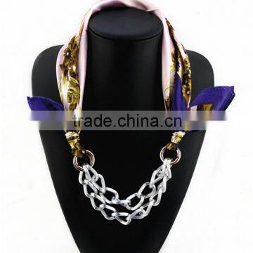 Fashion Necklace Scarf Alloy Short Lady Neck Scarf