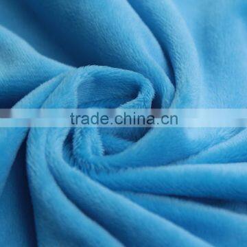 Home Textile Fabric High Quality Wholesale Price 100% Polyester Short Plush Fabric