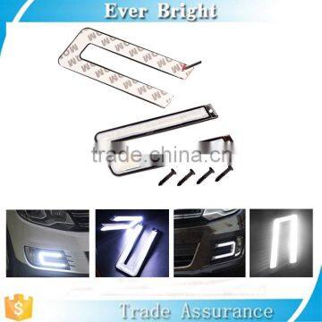 Waterproof 12V U Shape LED DRL Fog Driving Lamp 6000K Led Daytime Running Lights