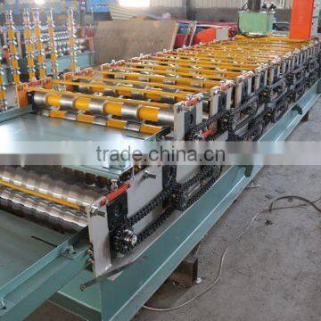 0.3-0.8mm Color Steel Galvanized 850 Corrugated Metal Sheet Roof Sheet Roll Forming Machine/effective Width 750mm photo-3