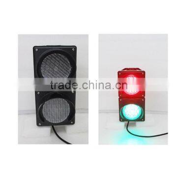 Customized Mini 100mm PC Cobwebby Led Signal Traffic Light for School Teaching photo-4