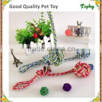 Cotton Ball On Rope Dog Toy Dog Tug Of War Toy Interactive Dog Toys photo-6