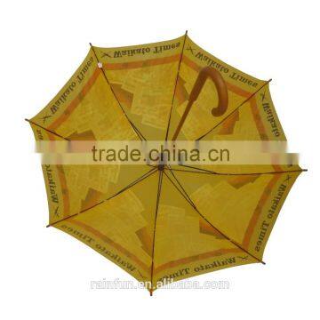 23inch Polyester Fabric Automatic Open Long Umbrella