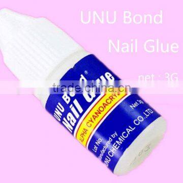 G4-011 Nail Glue ,UNU bond nail glue ,nail glue 3g.