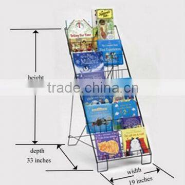 Newspaper Magazine Display Rack Stand