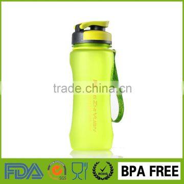 Plastic Sports Tritan Empty Water Bottle Logo Bpa Free