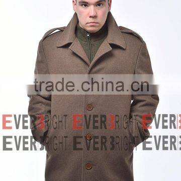 new 2017 woolen coat men esp for army/soldier