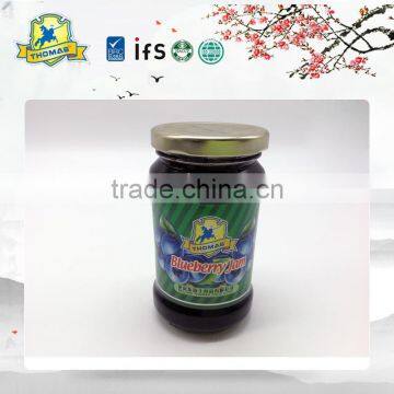 canned fruits blueberry jam without any preservatives