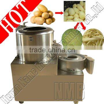 Hot sales!!! Potato peeling and cutting machine