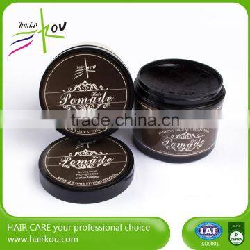 Private Label Hair Edge Control OEM Pomade Wax Water Based Plastic Jar photo-3