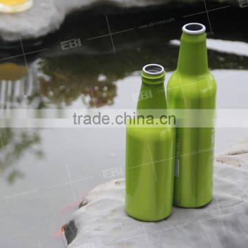 Wholesale aluminum empty beer bottles with customized logo