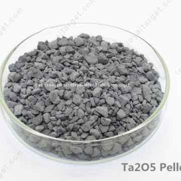 High purity 99.99% Ta2O5 tantalum pentoxide sinter granules