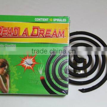 RAD READ A DREAM black chemical formula brand mosquito coil