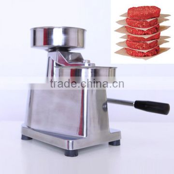 130mm burger patty making machine